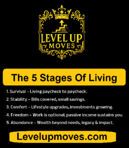 5 stages of living