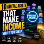 Owning your own digital assets, pays you income for the rest of your life.